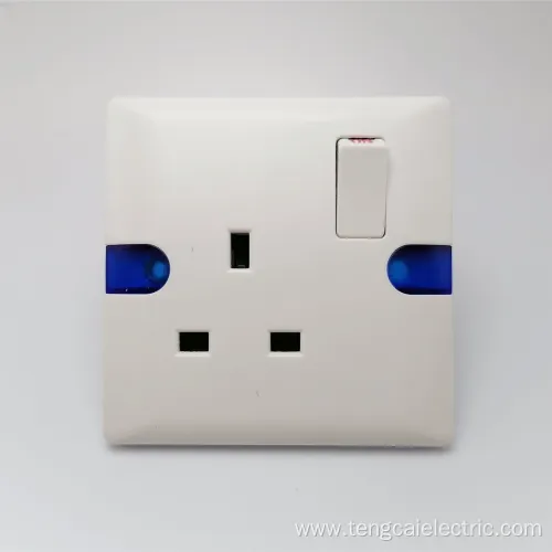 13A Electrical Wall Light Switch Socket UK
